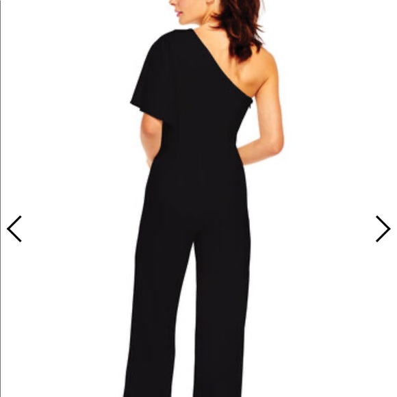 Black Adrianna Papell Jumpsuit - Picture 2 of 3